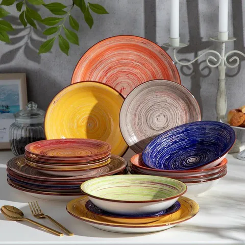 BOXED ALBERO 18 PIECE DINNERWARE SET