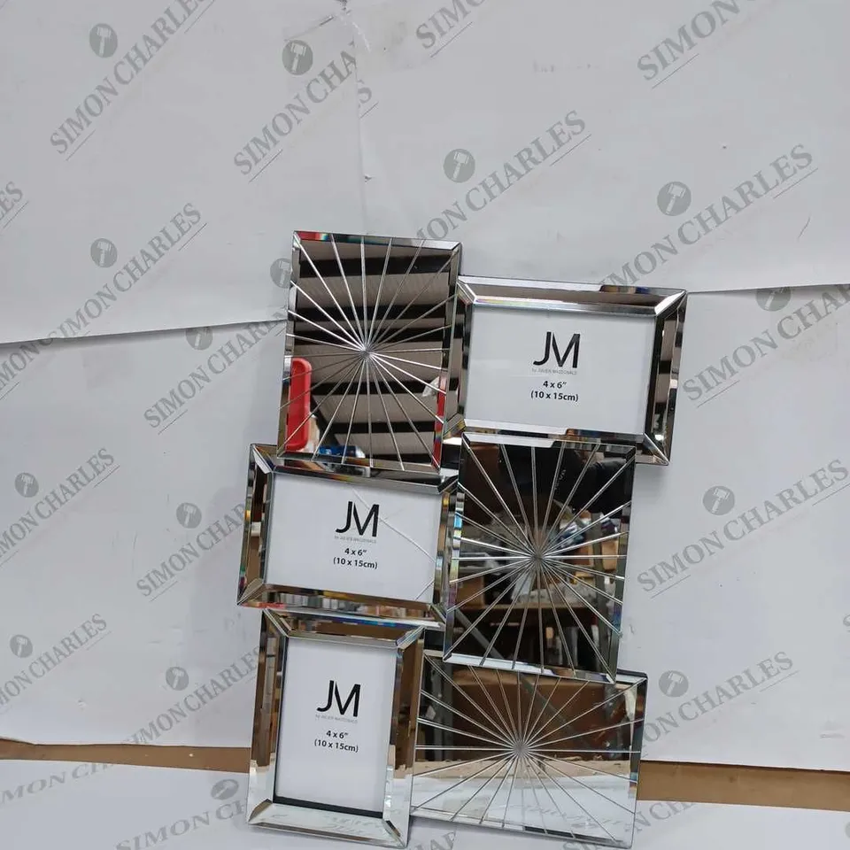 JM BY JULIEN MACDONALD TRIPLE STARBURST PHOTO FRAME