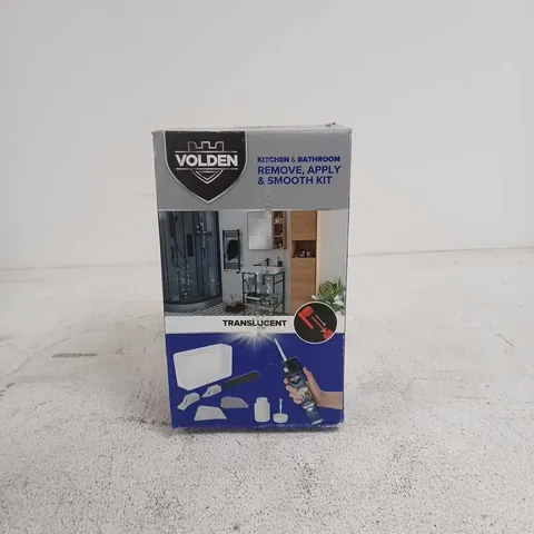 VOLDEN KITCHEN AND BATHROOM REMOVE/APPLY/SMOOTH KIT TRANSLUCENT BOXED