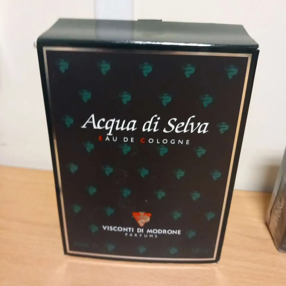 BOXED VISCONTI DI MODRONE PARFUMS ACQUA DI SELVA EAU DE COLOGNE 200ML