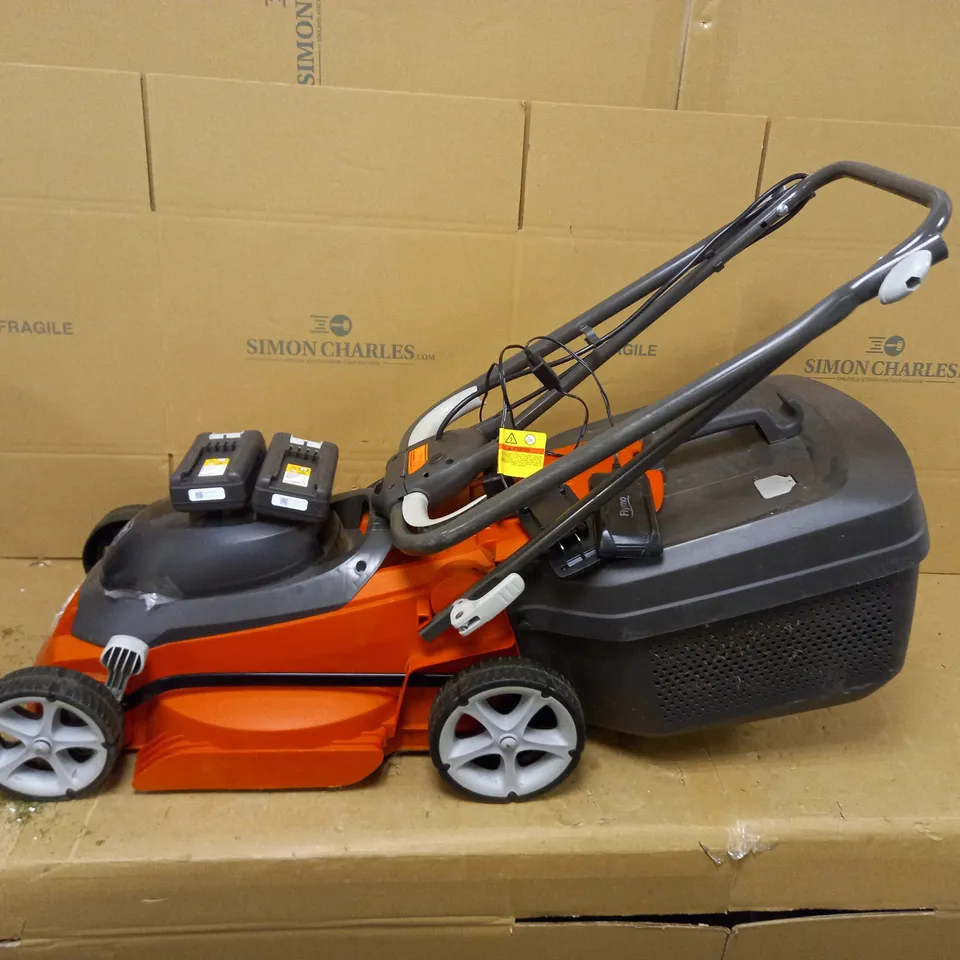 FLYMO EASISTORE 340R-LI CORDLESS LAWNMOWER
