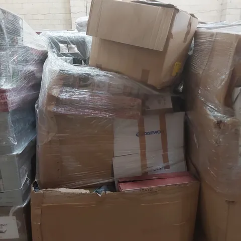 PALLET CONTAINING A VERY LARGE QUANTITY OF ASSORTED ELECTRIC ITEMS INCLUDING: DAEWOO OIL FILLED RADIATORS ECT