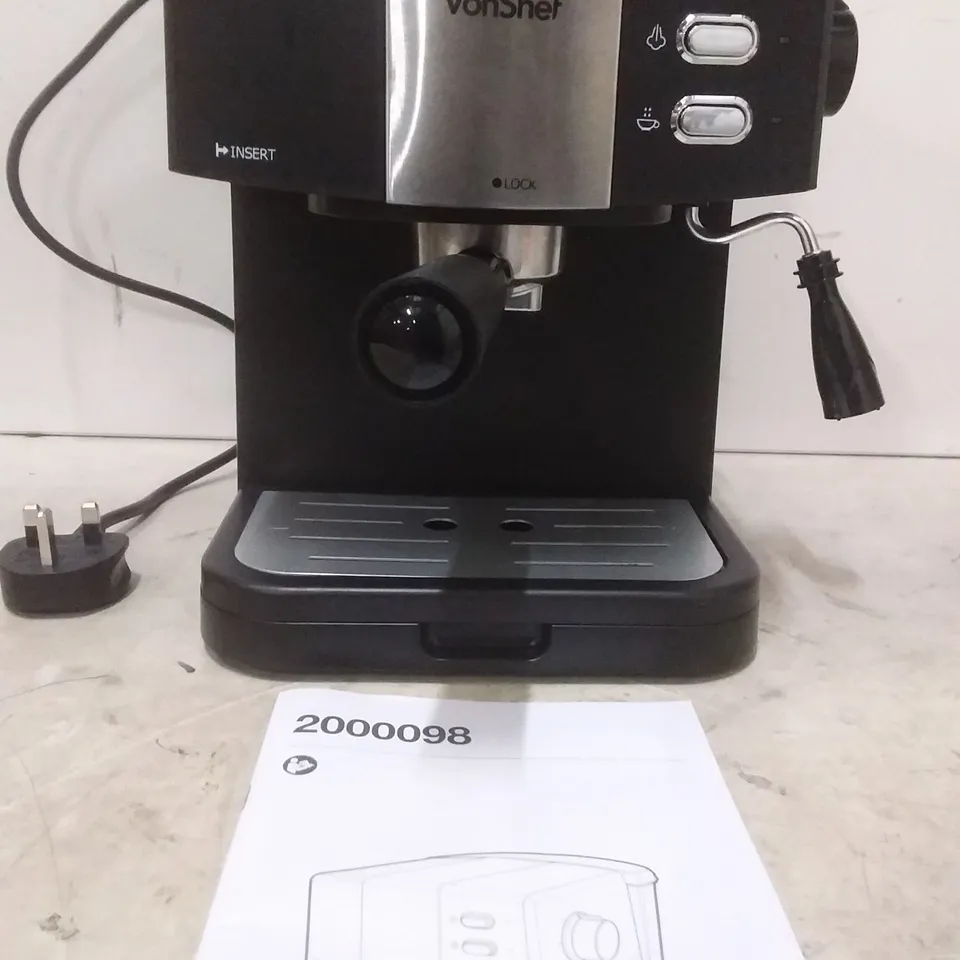 VONSHEF ESPRESSO & COFFEE MACHINE