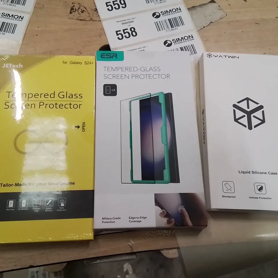 PALLET TO CONTAIN A LARGE QUANTITY OF PHONE CASES AND SCREEN PROTECTORS