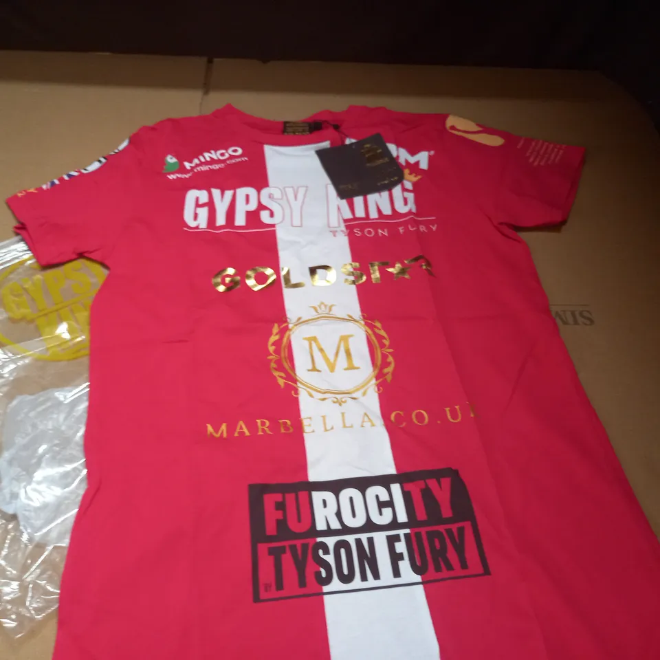 GYPSY KING RED T-SHIRT - S