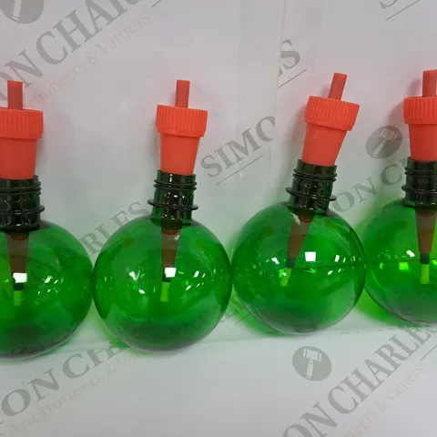 SET OF 4 PLANTPAL WATERING GLOBES