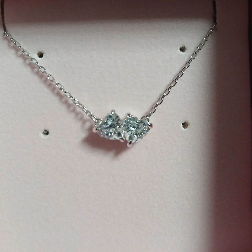 BOXED SWAROVSKI HEART NECKLACE - CZWH/RHS