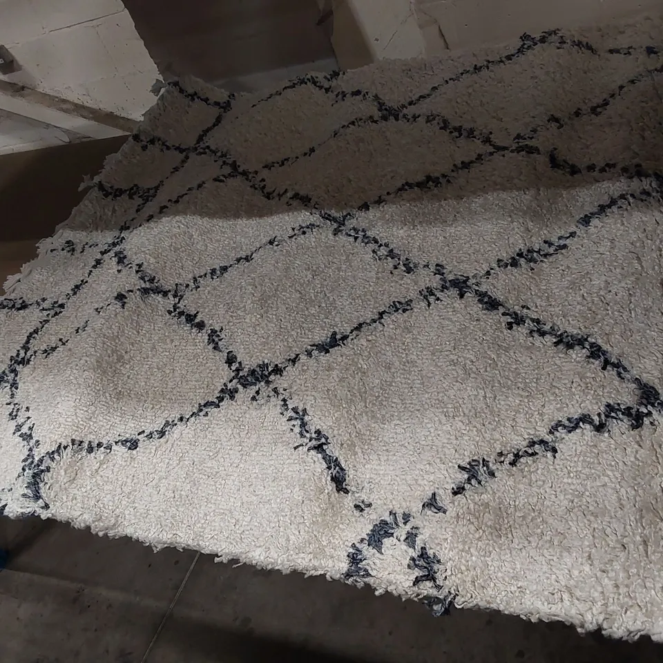 BRAND NEW PACO HOME NADOR 755 RUG IN CREAM - 120×170CM