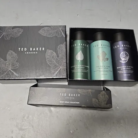 TED BAKER LONDON BODY SPRAY COLLECTION 