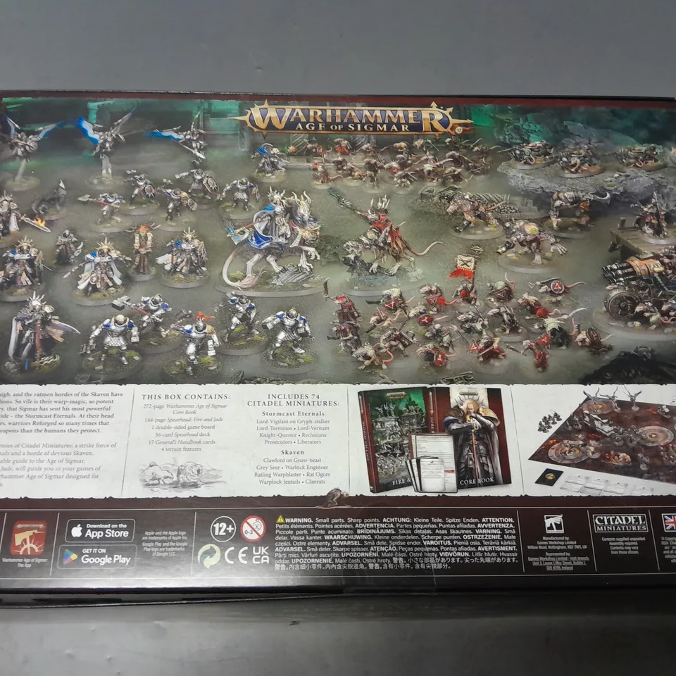 SEALED WARHAMMER SKAVENTIDE AGE OF SIGMAR 4 BOXSET 