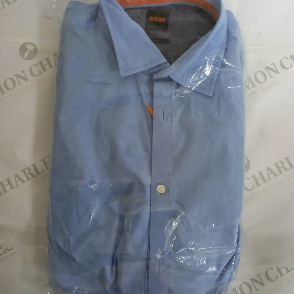 HUGO BOSS SLIM FIT SHIRT IN SKY BLUE - MEDIUM