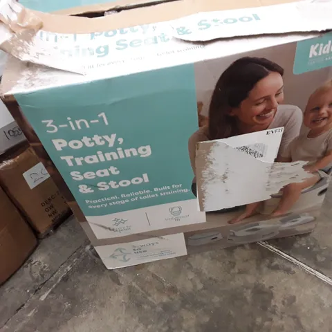 BOXED KEPLIN 3IN1 POTTY TRAINING SEAT AND STOOL