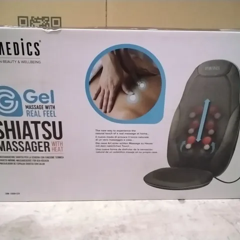 BOXED HOMEDICS SHIATSU MASSAGER WITH HEAT - SGM-1300H-EUX