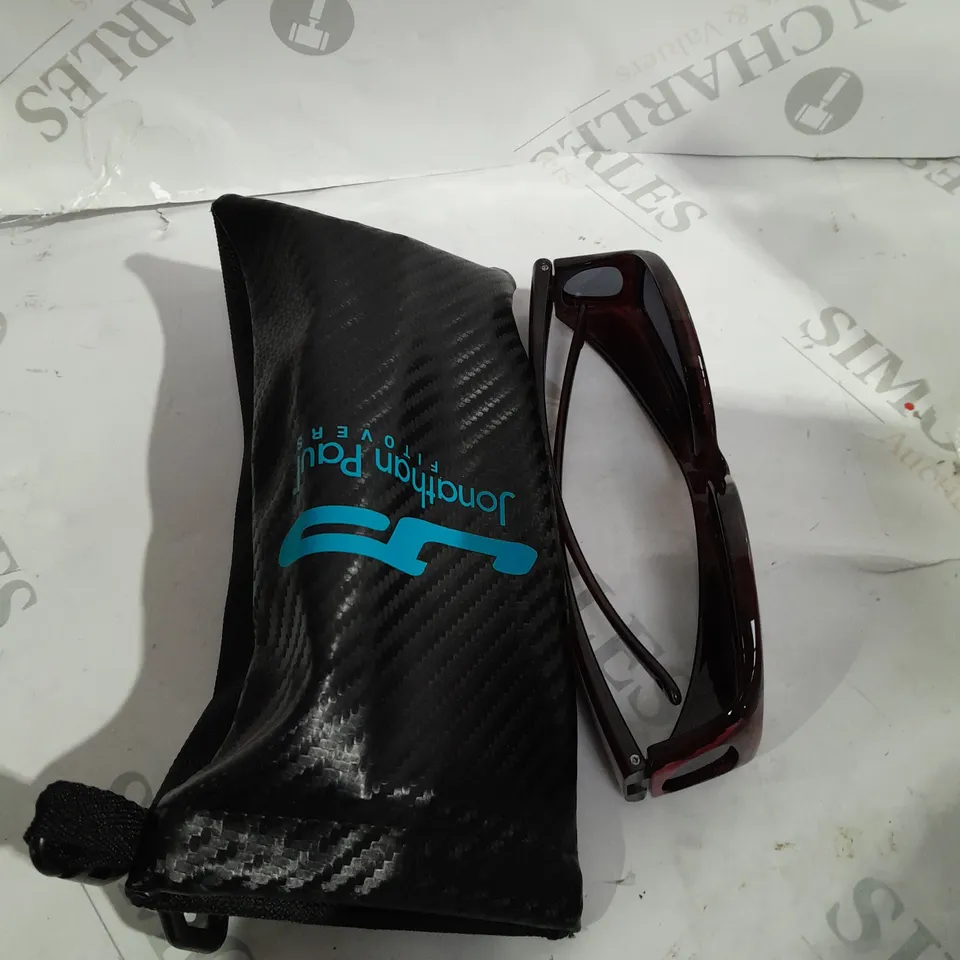 BOX OF ASSORTED JPE FITOVER SUNGLASSES