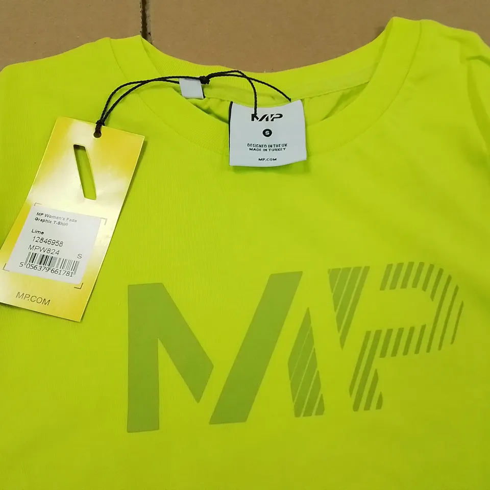 MP WOMEN'S FADE GRAPHIC T-SHIRT IN LIME - S