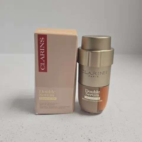 CLARINS PARIS DOUBLE SERUM FOUNDATION L4N (30ML) – BOXED