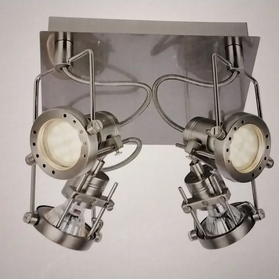 BOXED PERKINS 4-LIGHT CEILING SPOTLIGHT