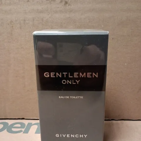 BOXED AND SEALED GIVENCHY GENTLEMEN ONLY EAU DE TOILETTE - 100ML