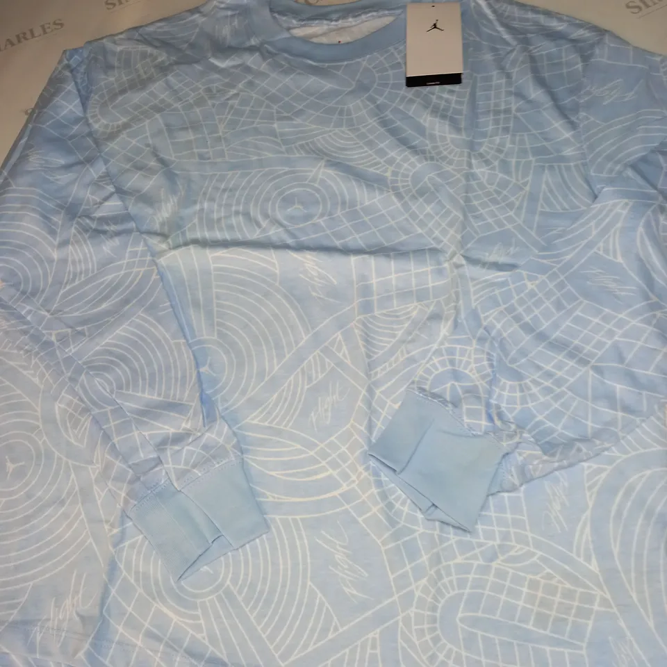 AIR JORDAN PATTERN T-SHIRT SIZE L