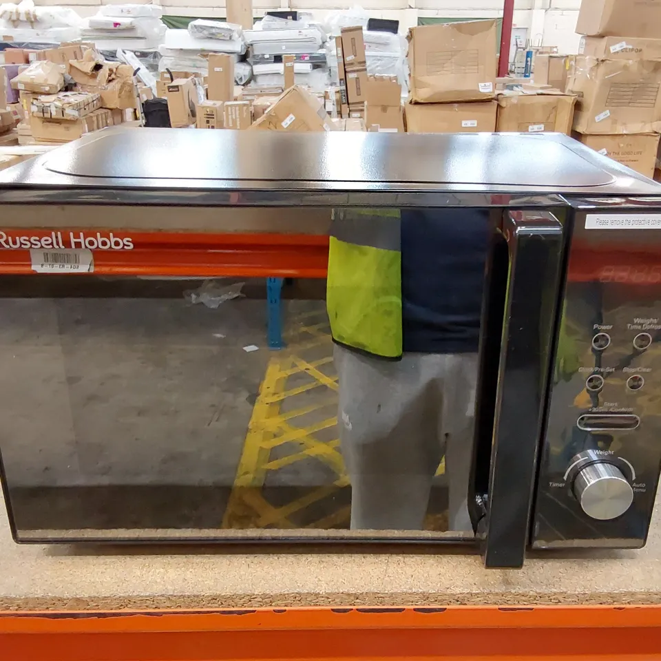 BRAND NEW BOXED RUSSELL HOBBS COMPACT BLACK DIGITAL 20L 800W MICROWAVE (1 BOX)