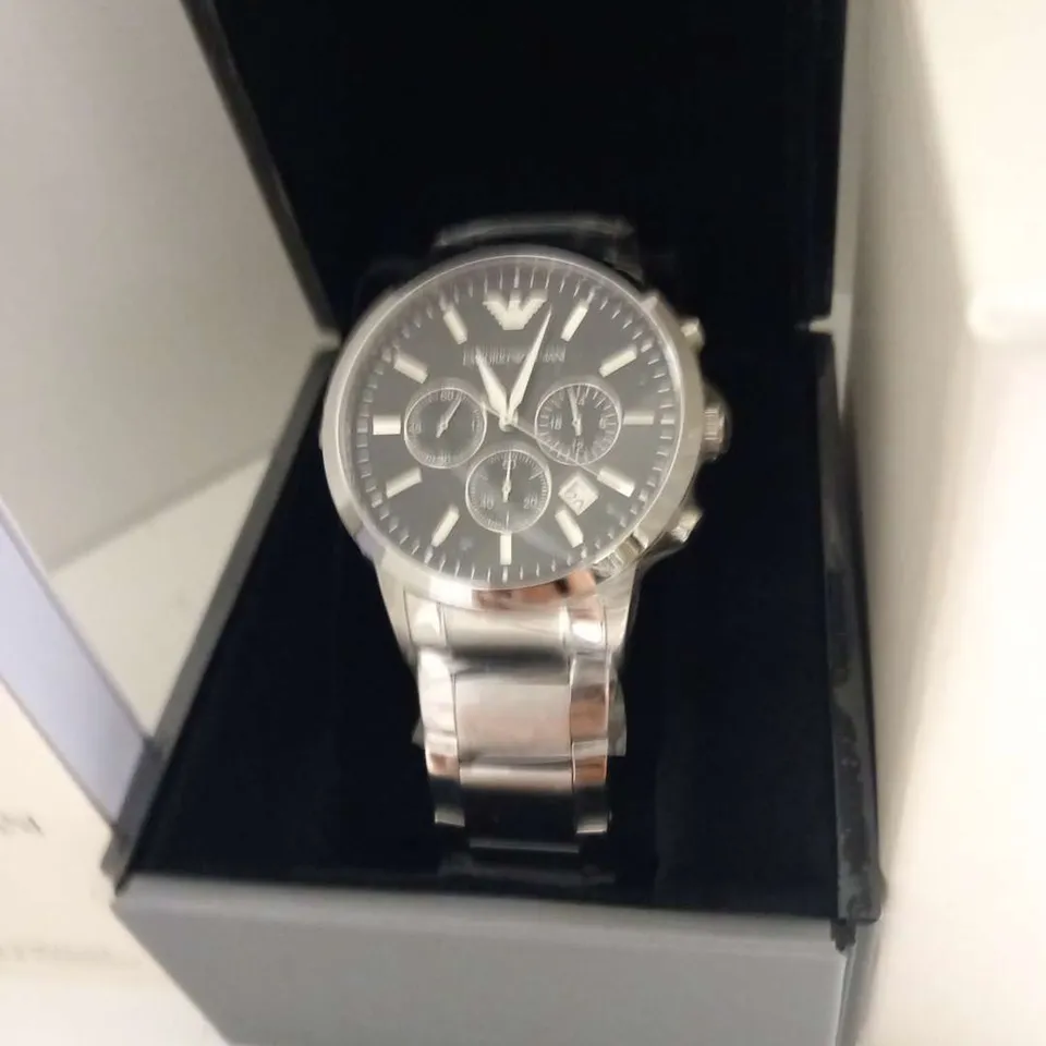 BOXED EMPORIO ARMANI AR2434 WRIST WATCH