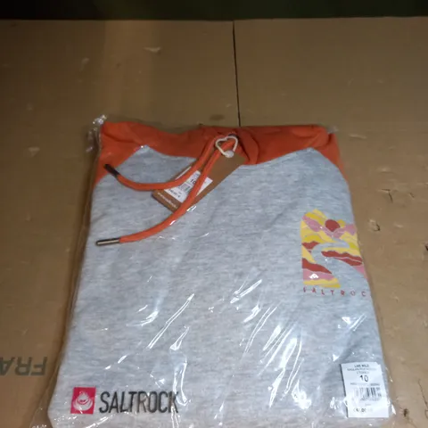 SEALED SALTROCK RAGLAN POP HOODIE SIZE 10