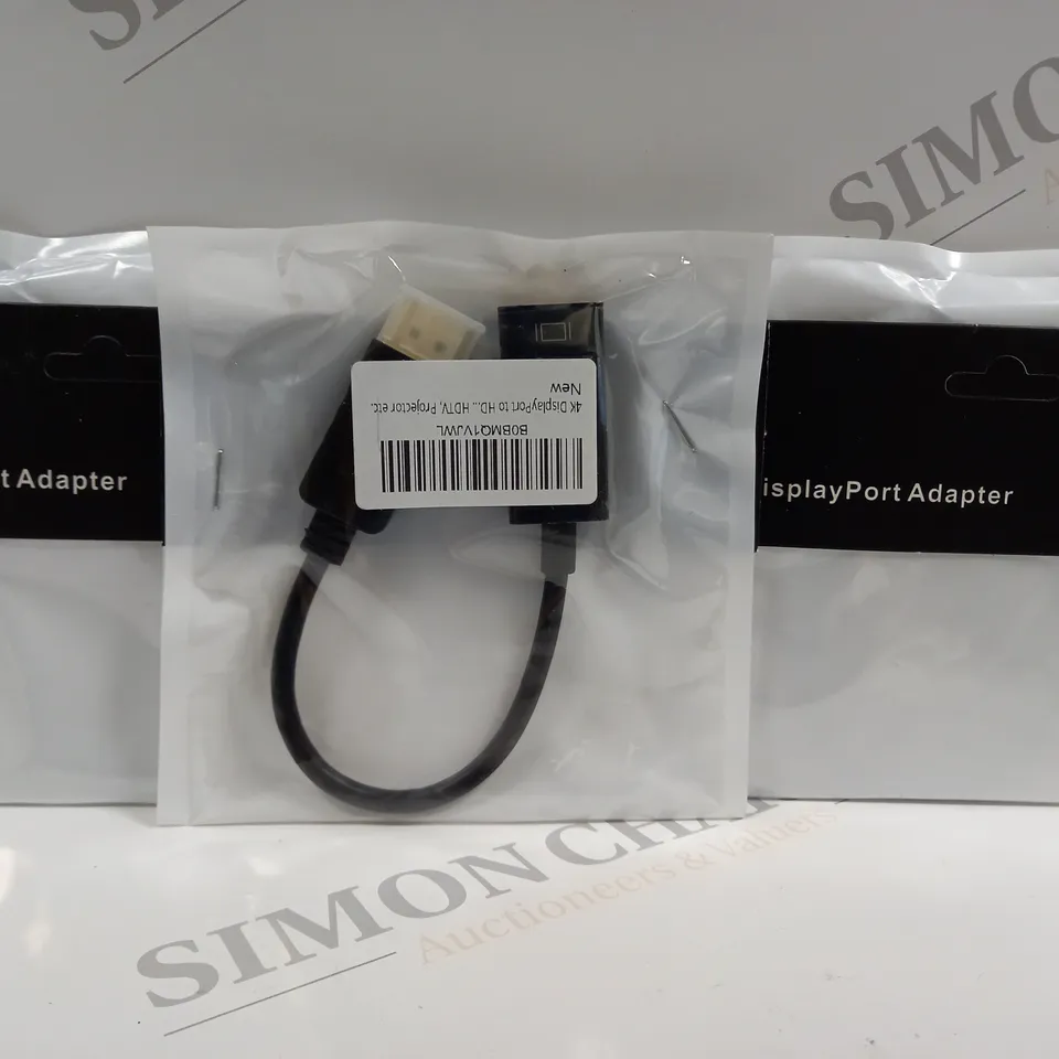 BOX OF APPROX 20 DISPLAY PORT ADAPTERS 