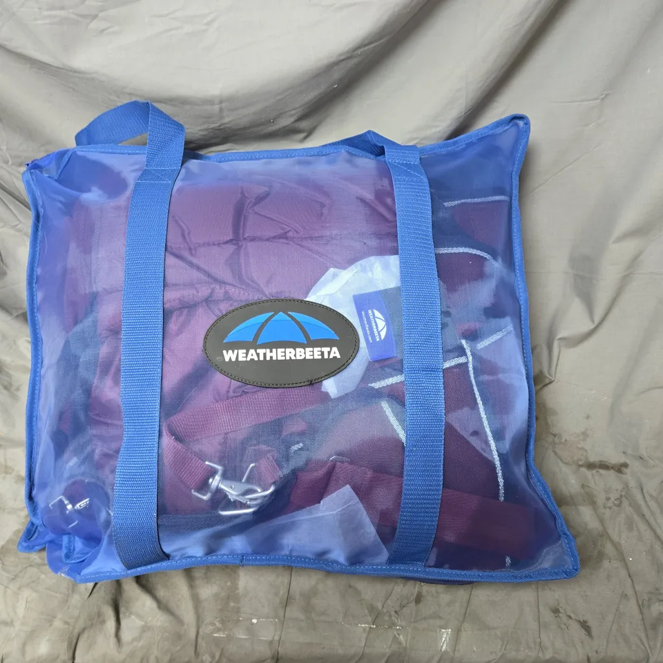 WEATHERBEETA BURGUNDY HORSE RUG