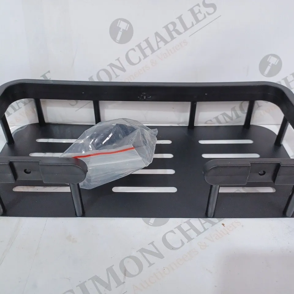 BOXED UNBRANDED SHOWER CADDY IN BLACK