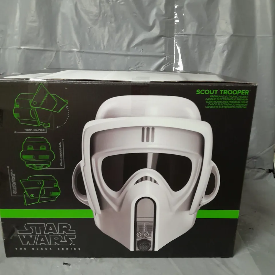 STAR WARS THE SCOUT TROOPER ELECTRONIC HELMET