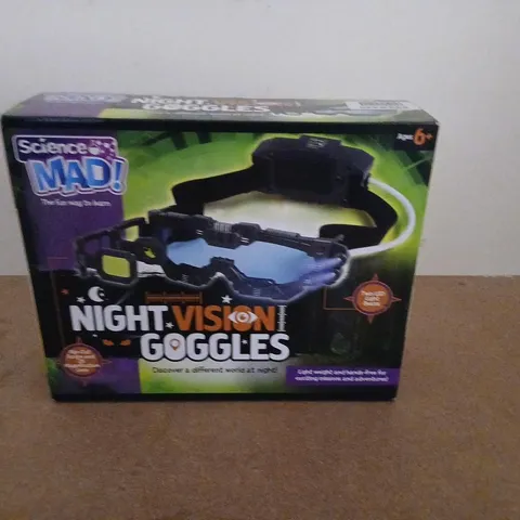 SCIENCE MAD! NIGHT VISION GOGGLES – BOXED TOY