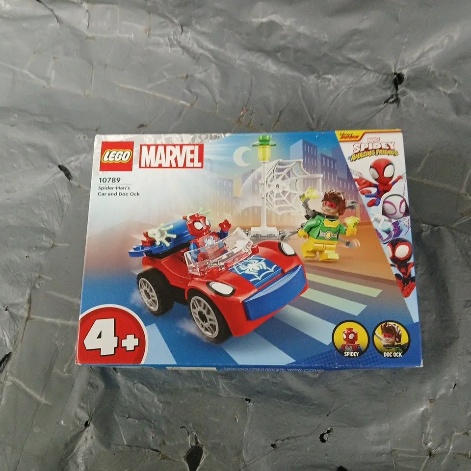 LEGO MARVEL SPIDER MANS CAR AND DOC OCK 