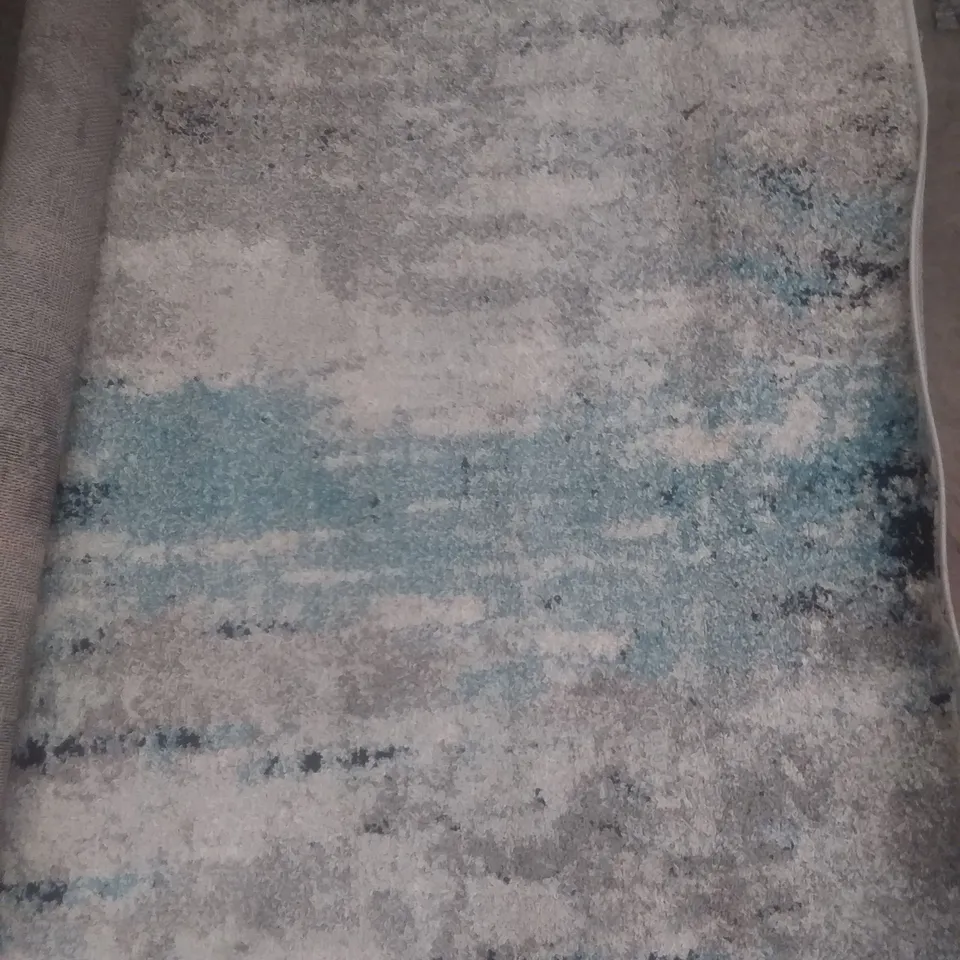 GILBERT BLUE/GREY RUG 120X170CM