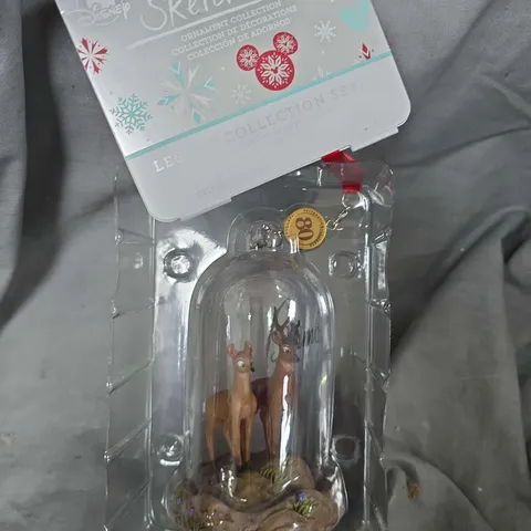 BAMBI 80TH ANNIVERSARY DISNEY SKETCHBOOK ORNAMENT – WITH TAGS