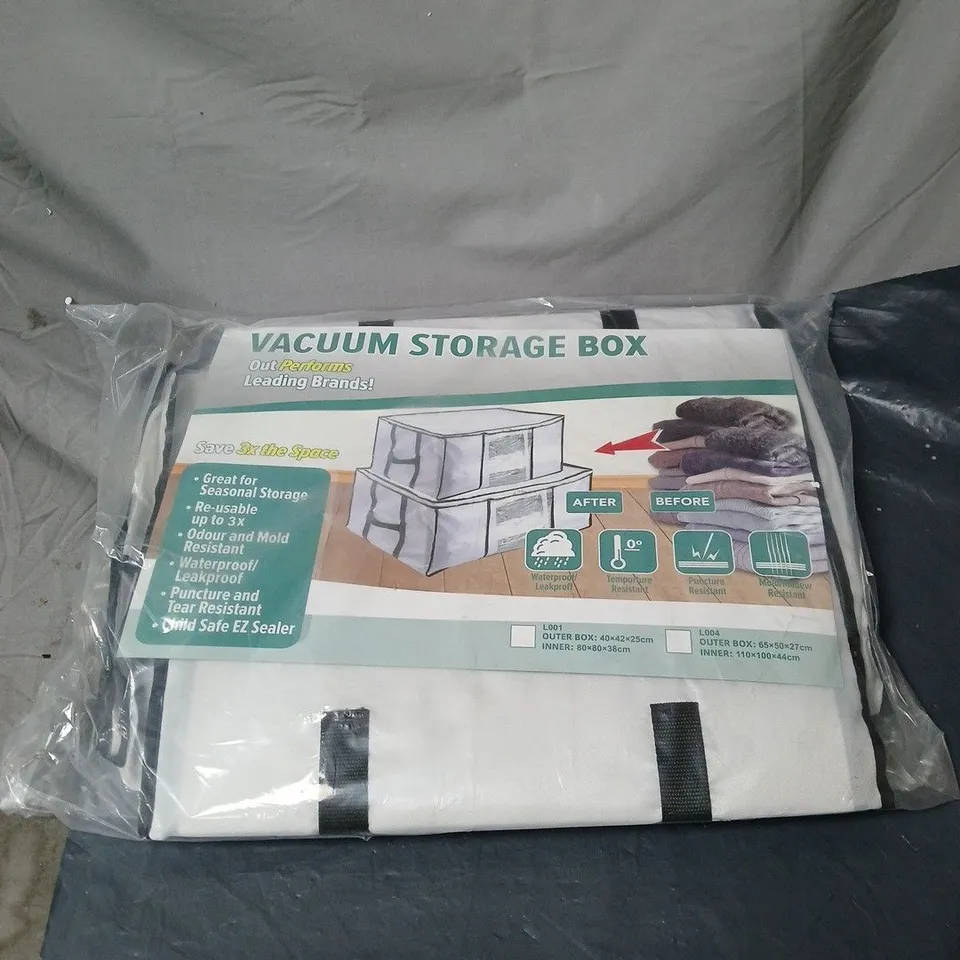 VACUUM STORAGE BOX