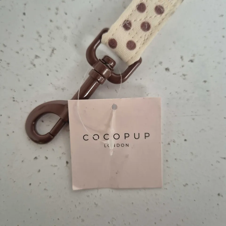 COCOPUP LONDON POLKA DOT DOG LEASH 