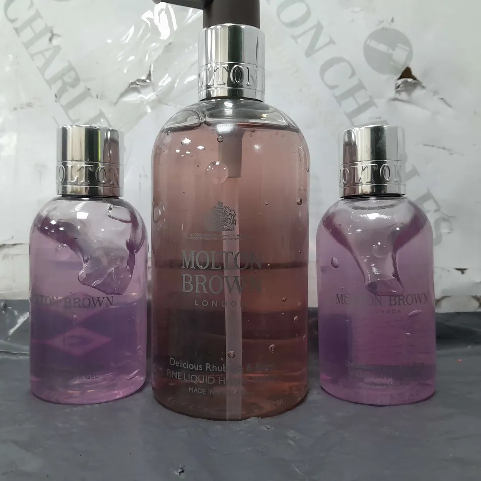 MOLTON BROWN HAND WASH & SANITISER GEL SET