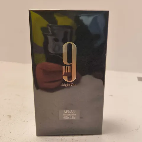 BOXED AND SEALED 9PM NIGHT OUT AFNAN EXTRAIT DE PARFUM 100ML