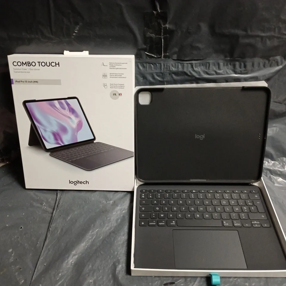 LOGITECH COMBO TOUCH KEYBOARD CASE FOR IPAD PRO 11-INCH – BLACK FRENCH KEYBOARD