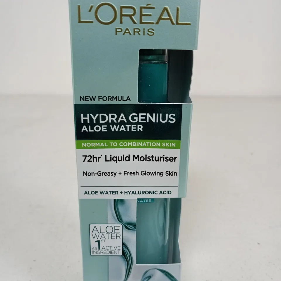 L’ORÉAL PARIS HYDRA GENIUS ALOE WATER MOISTURISER – NORMAL TO COMBINATION SKIN 70ML