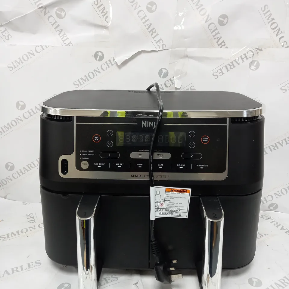 BOXED OUTLET NINJA FOODI MAX 9.5L DUAL ZONE SMART COOK AF451UK