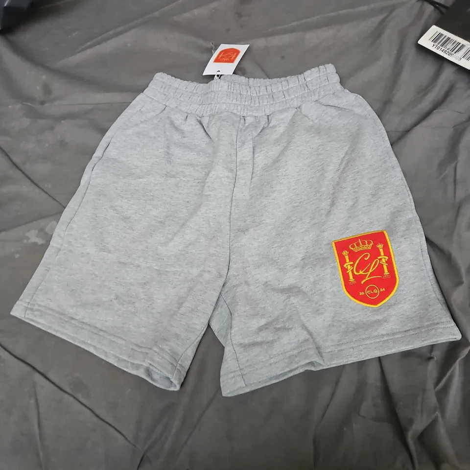 CALIQUE GREY KIDS' SHORTS – XS