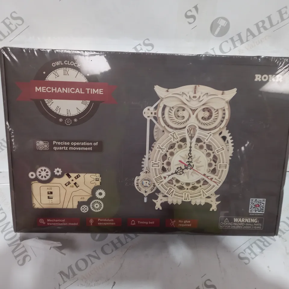 ROKR - OWL CLOCK - MECHANICAL TIME