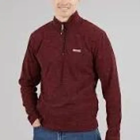 BRAND NEW REGATTA THOMPSON MARL DARK MAROON SIZE 3XL