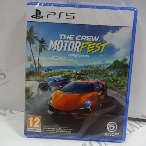 SEALED THE CREW MOTORFEST PS5 GAME