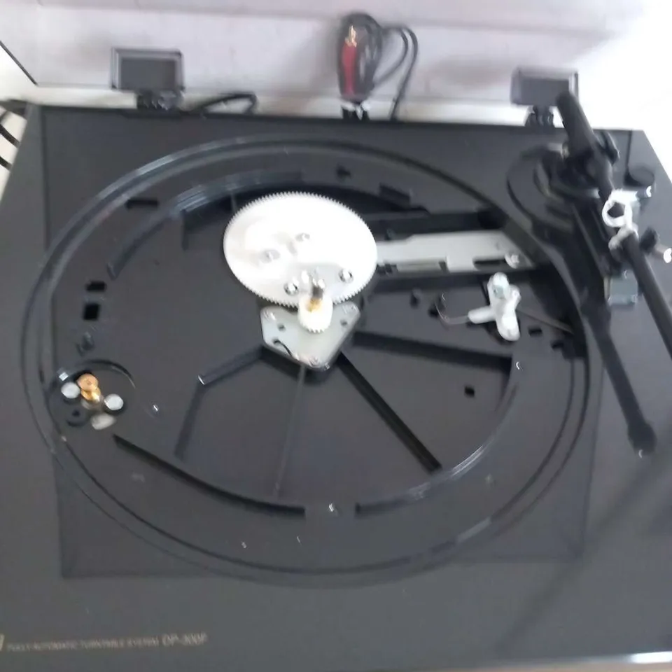 DENON DP300 BLACK RSEXC HIFI TURNTABLE