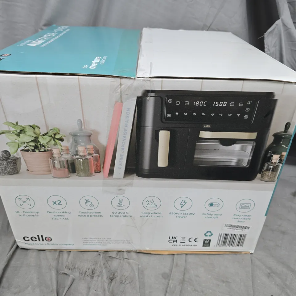 CELLO 850W COUNTERTOP OVEN – BOXED (UKCA)
