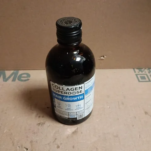 COLLAGEN HAIR GROWTH SUPPLEMENT - DARK GLASS BOTTLE - 300ML