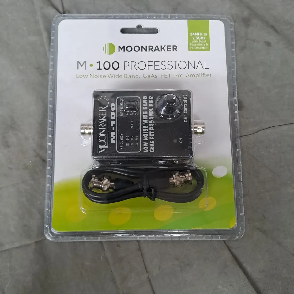 SEALED MOONRAKER M100 PROFESSIONAL PRE AMPLIFIER 
