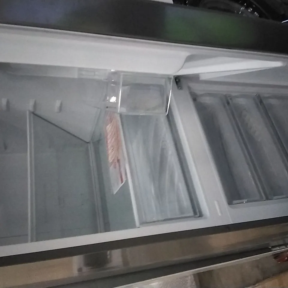 DESIGNER HOOVER H1826MNB5XWK FREESTANDING 308 LITRE FROST FREE FRIDGE FREEZER STAINLESS STEEL 